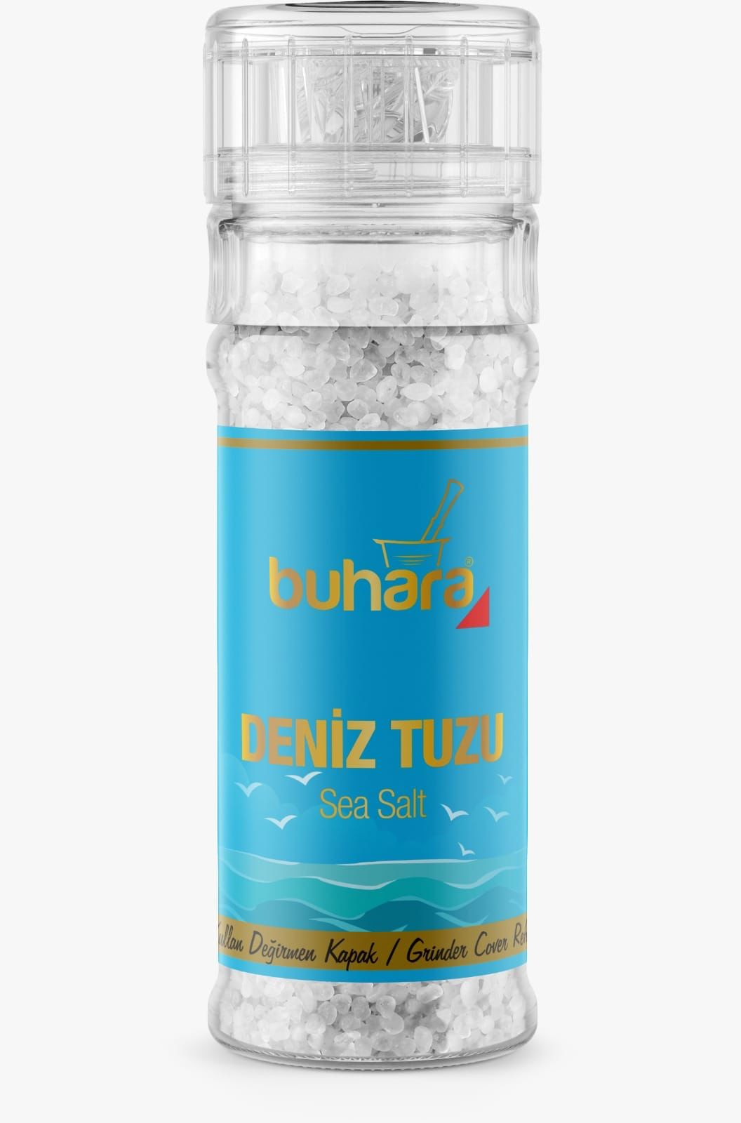 Buhara Deniz Tuzu Tane Değirmen Kapak 110 Gr