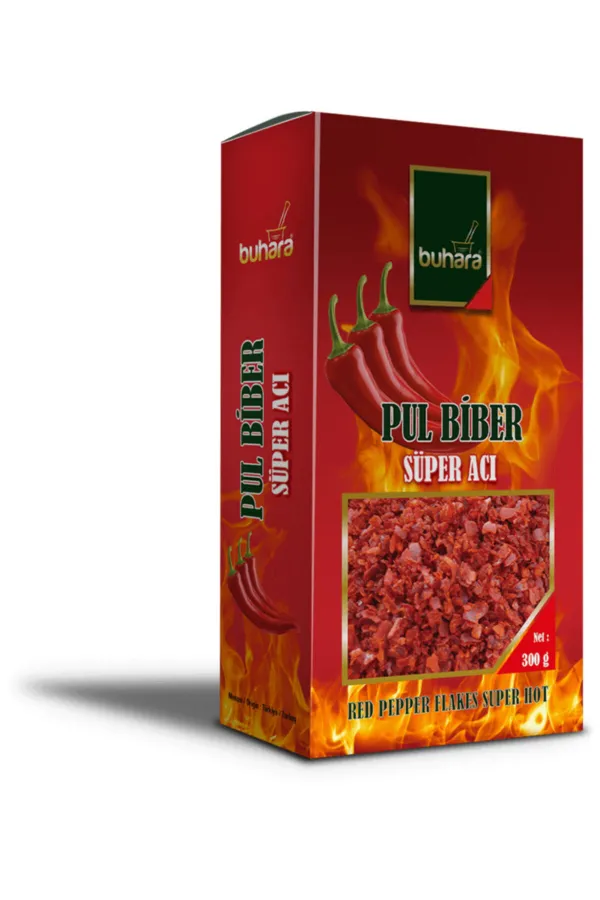 Buhara Süper Acı Pulbiber 300 Gr